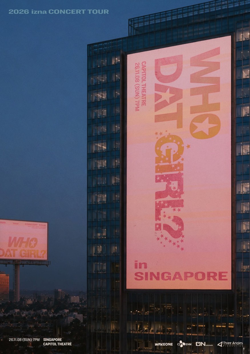 2026 izna CONCERT TOUR: WHO DAT GIRL? in SINGAPORE