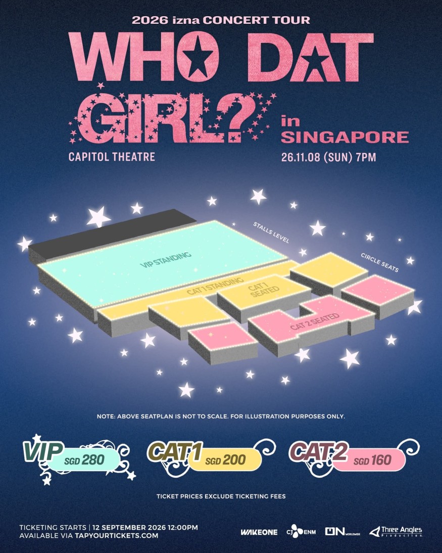 2026 izna CONCERT TOUR: WHO DAT GIRL? in SINGAPORE
