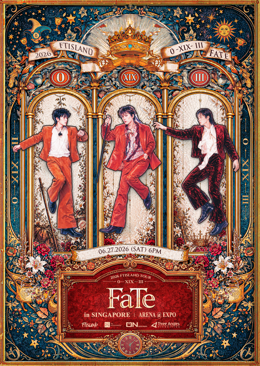 2026 FTISLAND TOUR 0 — XIX — III 'FaTe' in Singapore