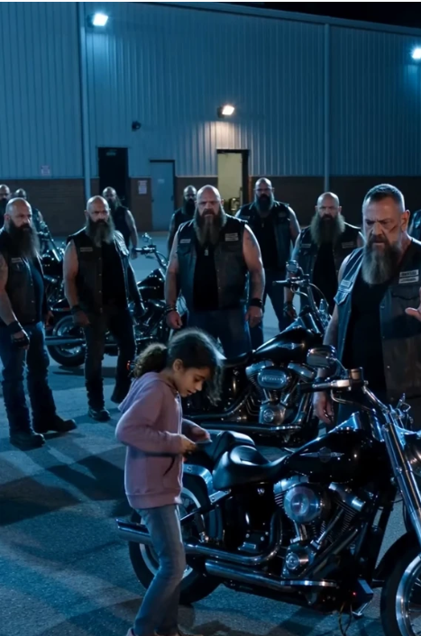 "Don't Start Your Bikes!" 10-Year-Old Girl Screamed at 30 Hells Angels — Then Everyone Went Silent