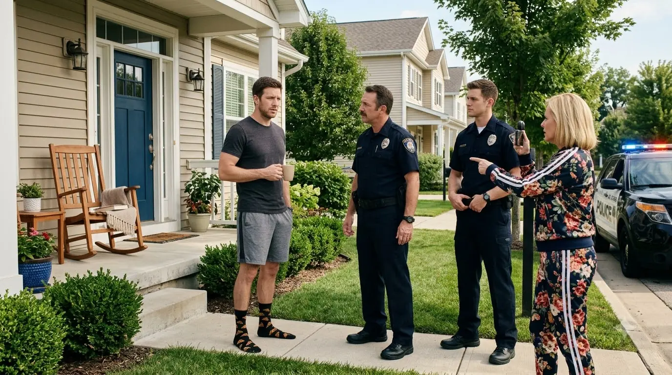 Karen Called the Cops for Me Loitering on My Porch — So I Hired a PI to Dig Up Her Old Warrants