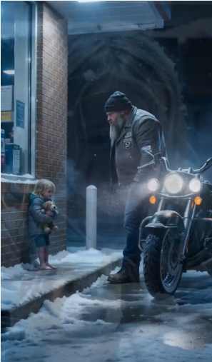 She looked so small against the freezing night that most people never really saw her at all.