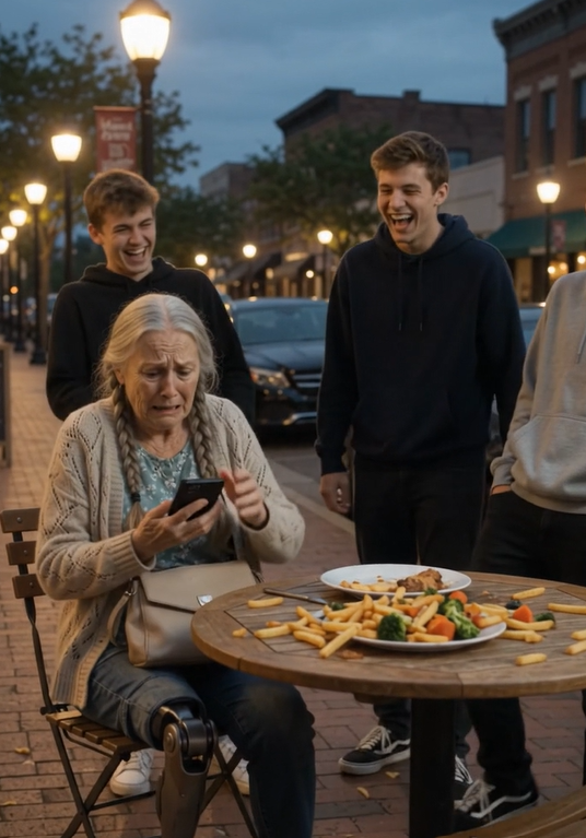 THEY THOUGHT SHE WAS ALONE… UNTIL HER SON ARRIVED